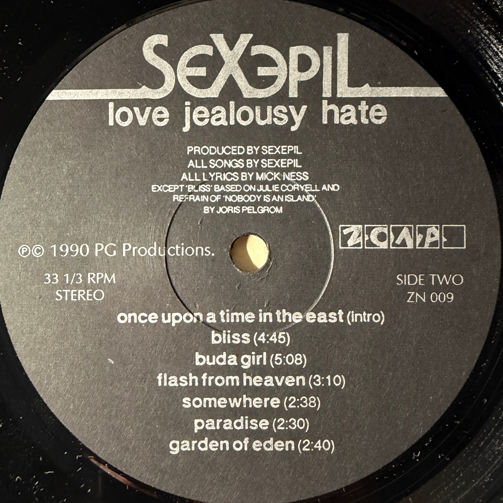 Виниловая пластинка Sexepil – Love Jealousy Hate LP