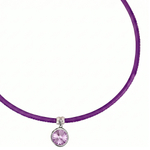 Колье Fiore Luna Light Amethyst B1902.14 V/S