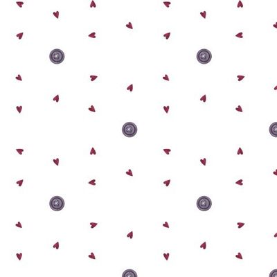 Patter pink purple with buttons