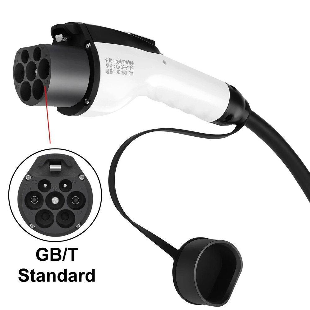 Портативная зарядная станция Teschev GBT 10-32A, 7кВт, 5м