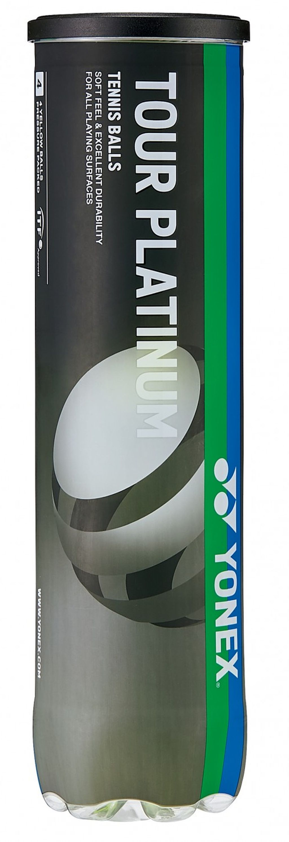 Pilki tenisowe Yonex Tour Platinium 4B
