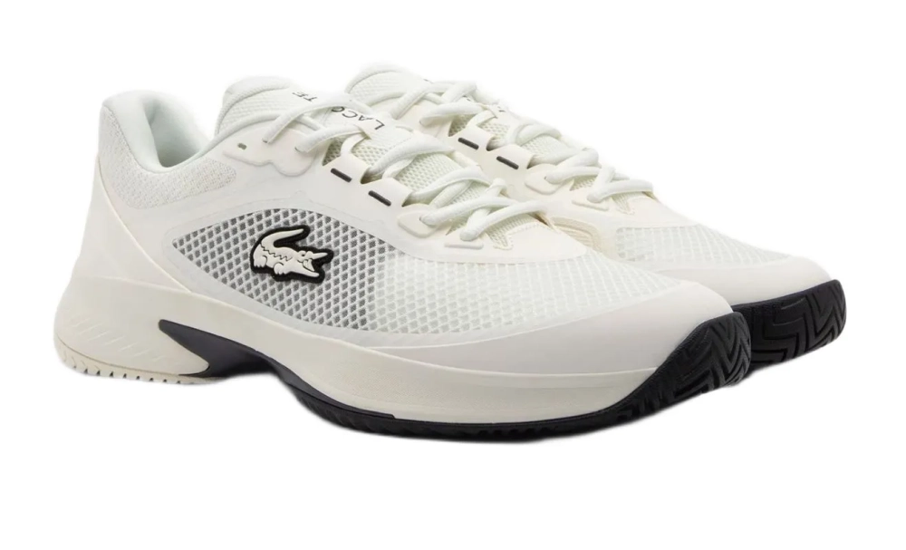 Теннисные кроссовки Lacoste Tech Point Tennis - off white/black