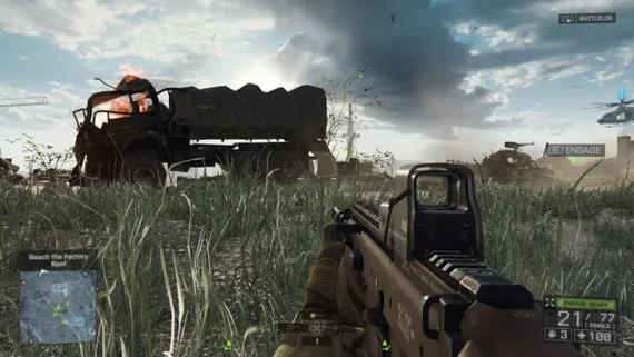 PS4 Battlefield 4 Premium (Б/У, Полностью на русском языке, CUSA-00049)