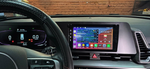 Магнитола для KIA Sportage 5 2021-2024+ (взамен 8", рамка широкая матовая) - Kuberg QLed, Android 12, Быстрая, CarPlay, 4G SIM-слот