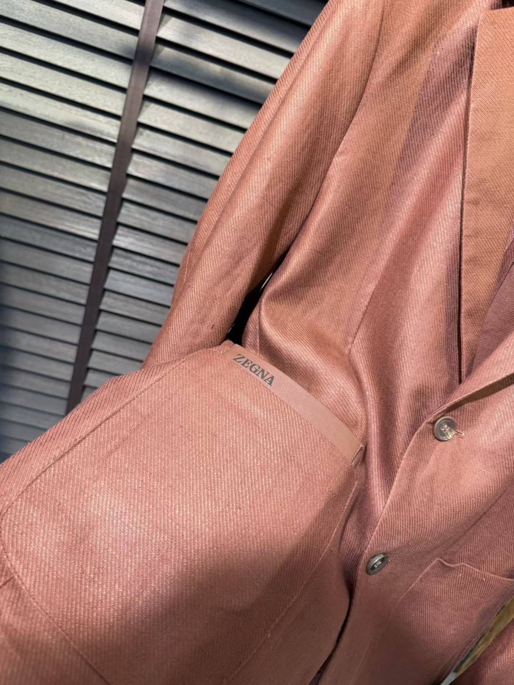 Льняной костюм Ermenegildo Zegna