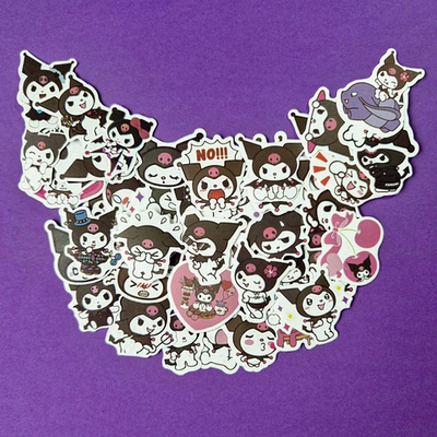 Наклейки Kuromi, 50 шт.