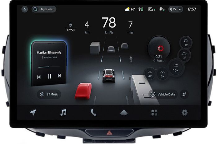Магнитола для KIA Soul 3 2018-2024 (ШГУ монохром) - Teyes CC4-PRO монитор 13" 2K QLED на Android 13, Быстрейшая, Snapdragon 778G, ИИ, CarPlay, DSP, 4G SIM-слот