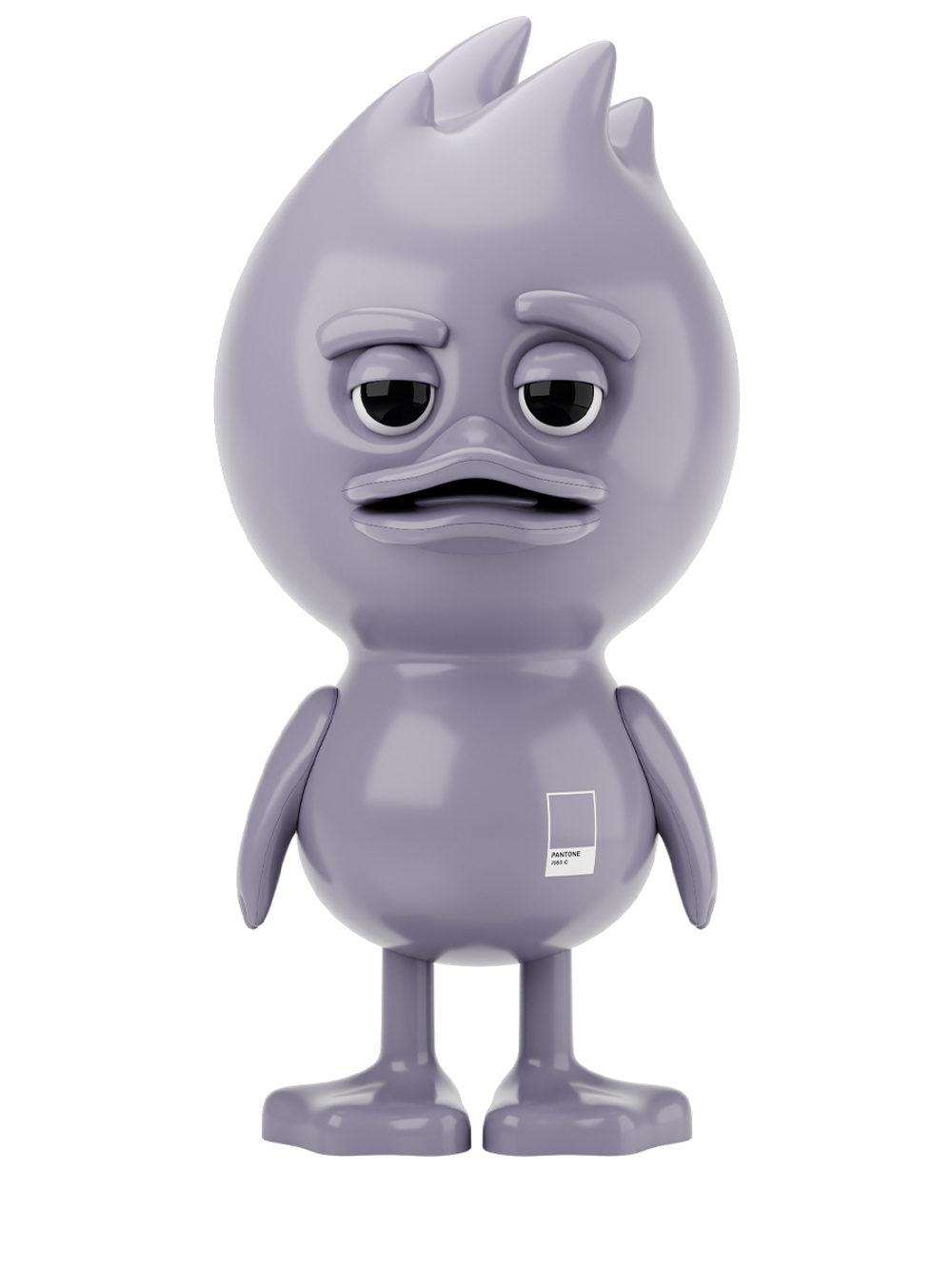 TUD TOY The Ugly Duck x PANTONE PANTONE 7660С СТАТУЭТКА ДЕКОРАТИВНАЯ, M