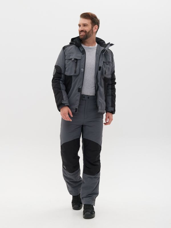 Костюм демисезонный Торнадо -15 ткань Breathable цвет Серый