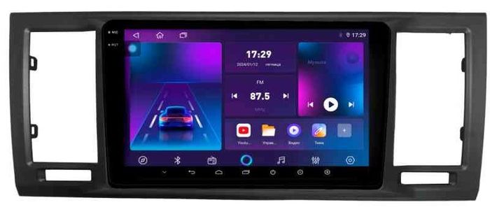 Магнитола для Volkswagen T6 Caravelle, Multivan, Transporter 2015-2019 - Parafar PF682LUX2RN2K на Android 13, Быстрая, QLED+2K, CarPlay, 4G SIM-слот