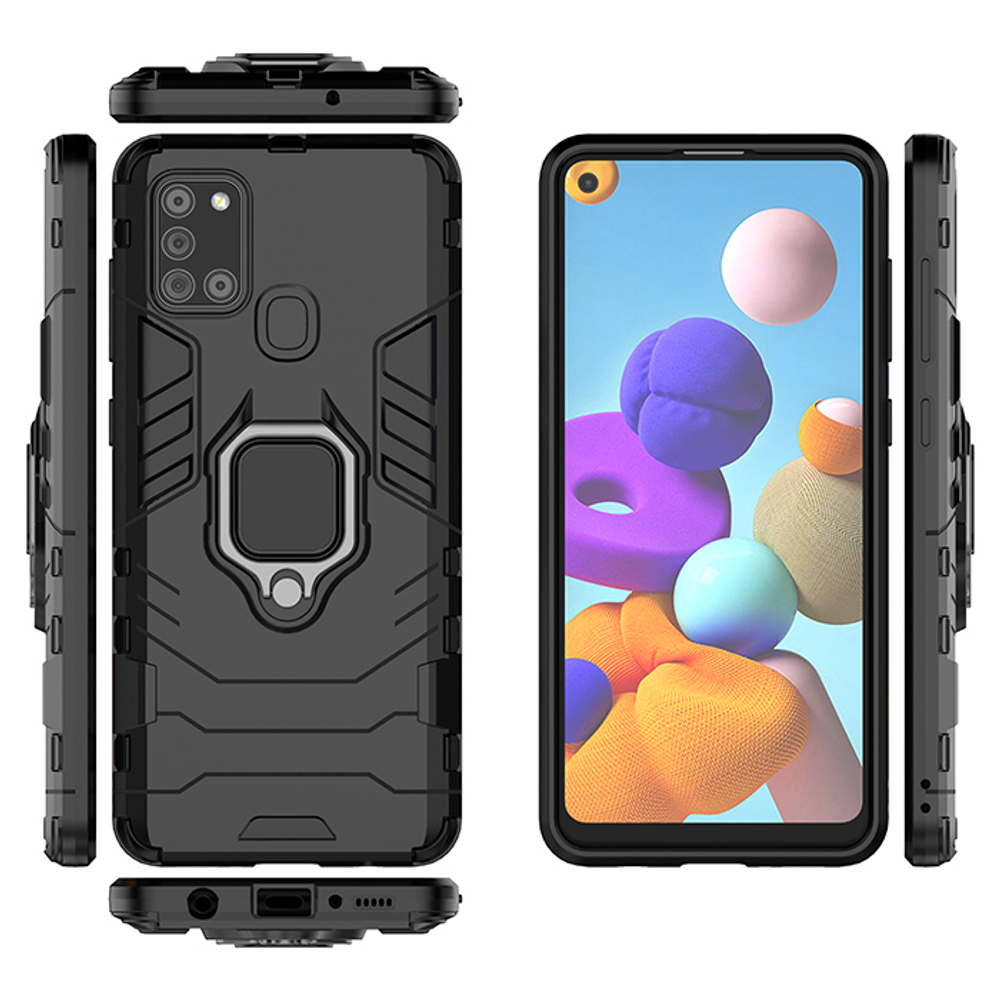 Противоударный чехол с кольцом Panther Case для Samsung Galaxy A21s