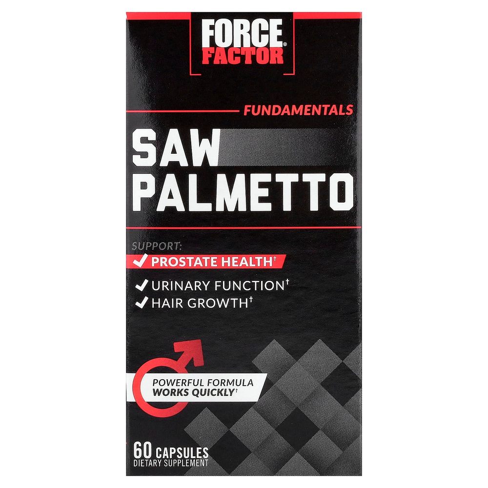 Force Factor, Fundamentals, сереноя, 60 капсул