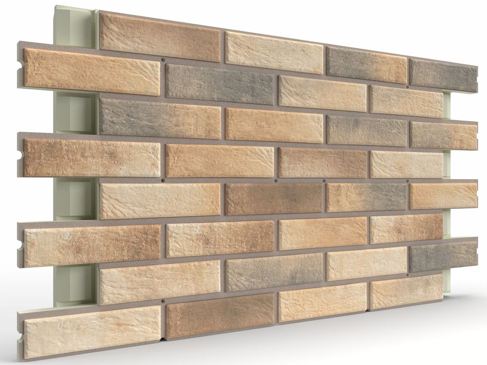 Термопанель ППУ Element Klinker Loft Brick Masala 102,8 x 61,6