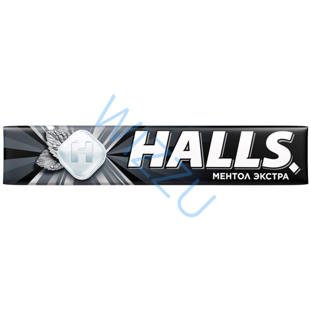 Леденцы HALLS Ментол Экстра 24,5г