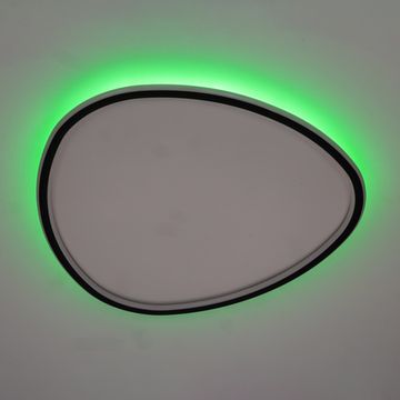 Светодиодная потолочная люстра LED 90W 3000К-5500К CL215B261E черный ТRIO Citilux