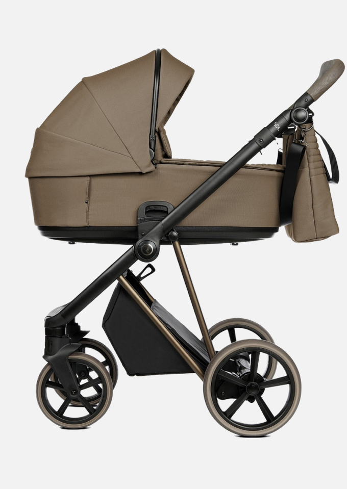 Roan Sol 2.0 Коляска 2 в 1 Luxury Vintage, Mocha Mousse