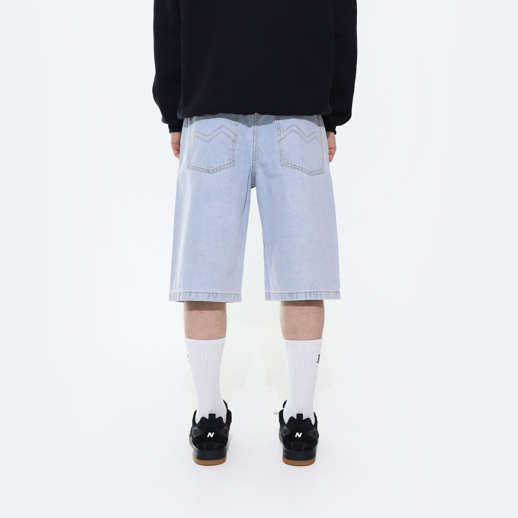 Шорты Magamaev Bigger M shorts (blue bleached) артикул: - купить в магазине Дайс