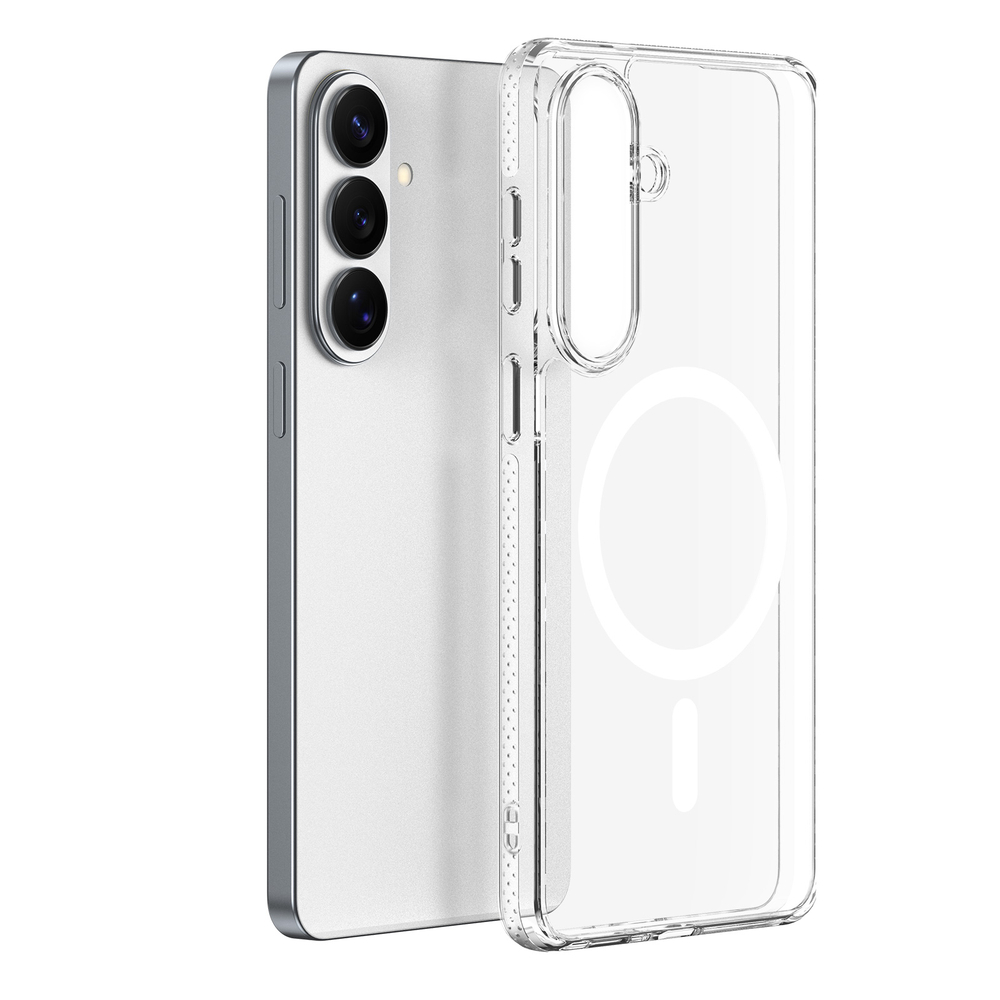 Усиленный прозрачный чехол с MagSafe для Samsung Galaxy S26, серия Clin Mag Series от Dux Ducis