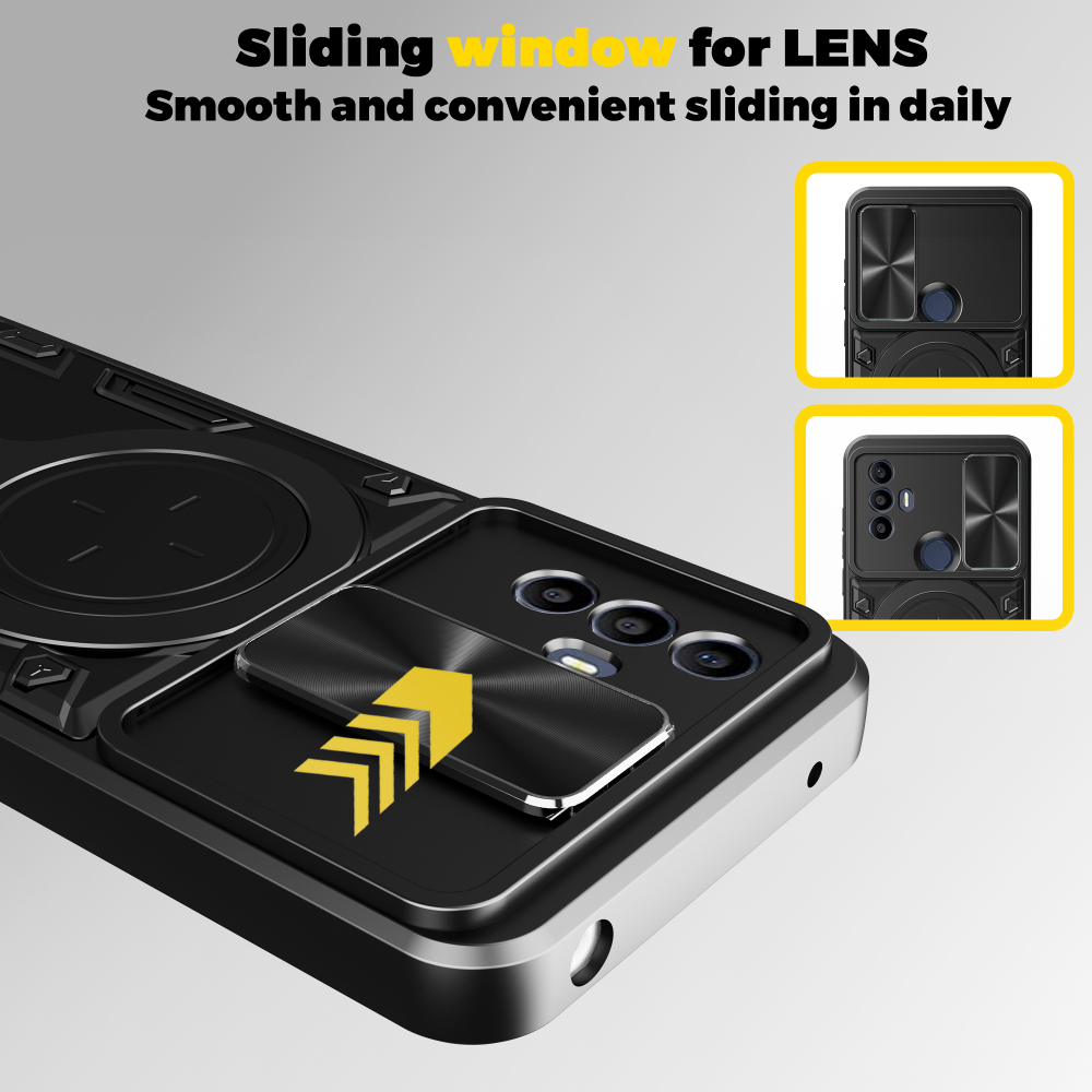 Чехол с кольцом Big Ring Case для TCL 30 SE