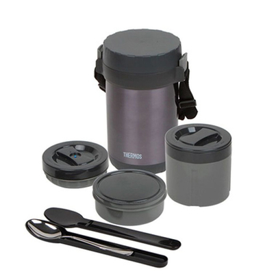 Двухлитровый термос для еды Thermos JBG-2000 с контейнерами  [150516]