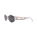 Очки Elfspirit Sunglasses 1227 c.001 многогранник серые с золотом