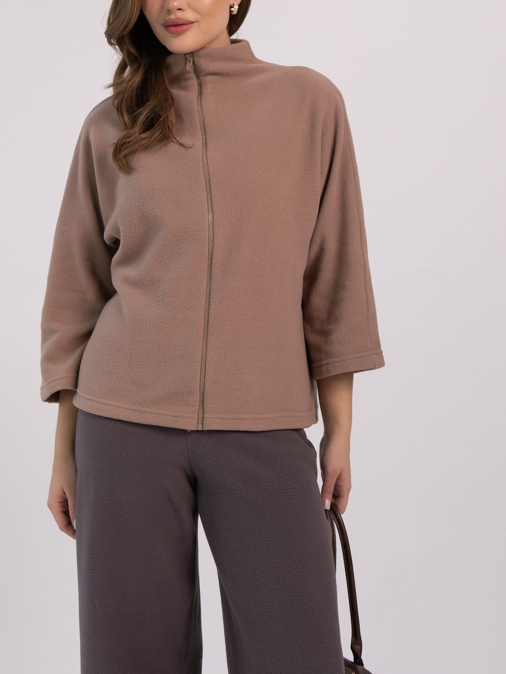 Костюм на молнии Лама (бежевый) К16460-10М LT Collection