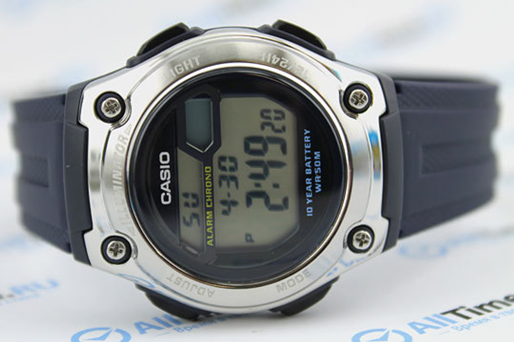 Японские наручные часы Casio Collection W-211-2A