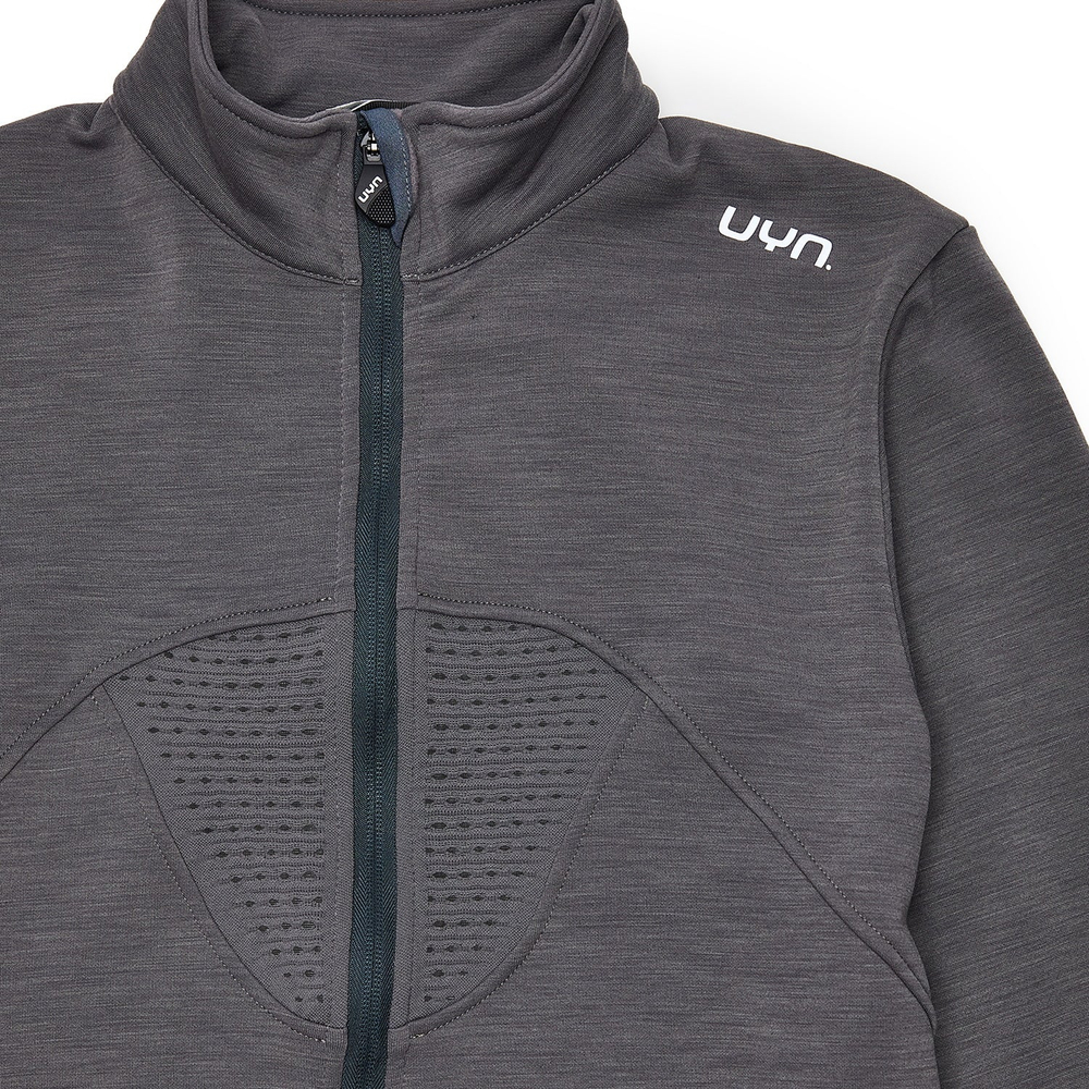 Джемпер UYN Firewall Full Zip Pewter Melange Grey
