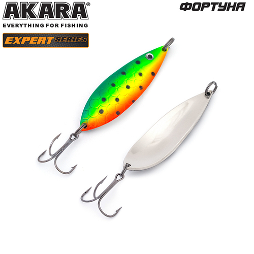 Блесна колебалка Akara Expert Фортуна 80 мм 24 гр. 7/SIL