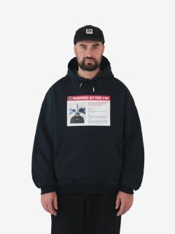 Худи Wanted by the FBI navy