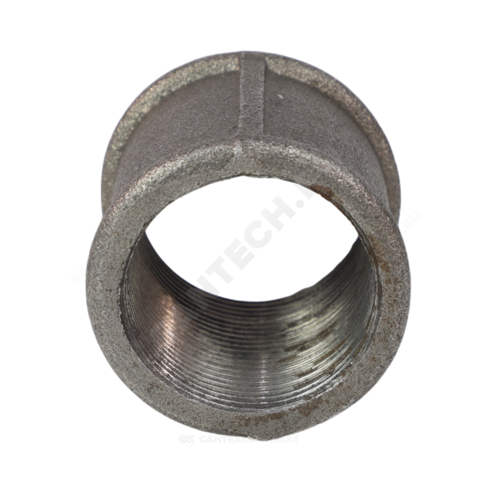 Муфта длинная чугун Ду 32 (1 1/4") ВР Fittex