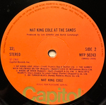 Nat King Cole - Nat King Cole At The Sands (Англия 1966г.)
