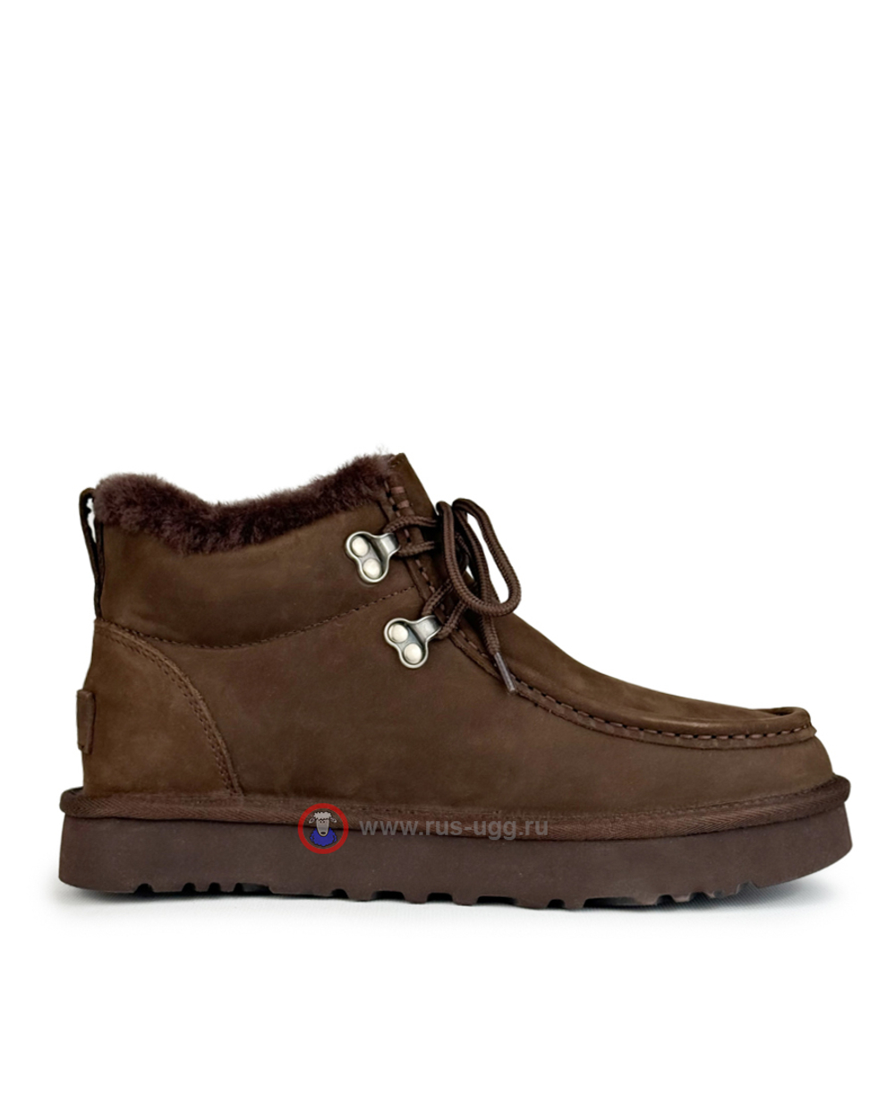 UGG MEN'S AMBUSH WOVEN BOOT Chocolate