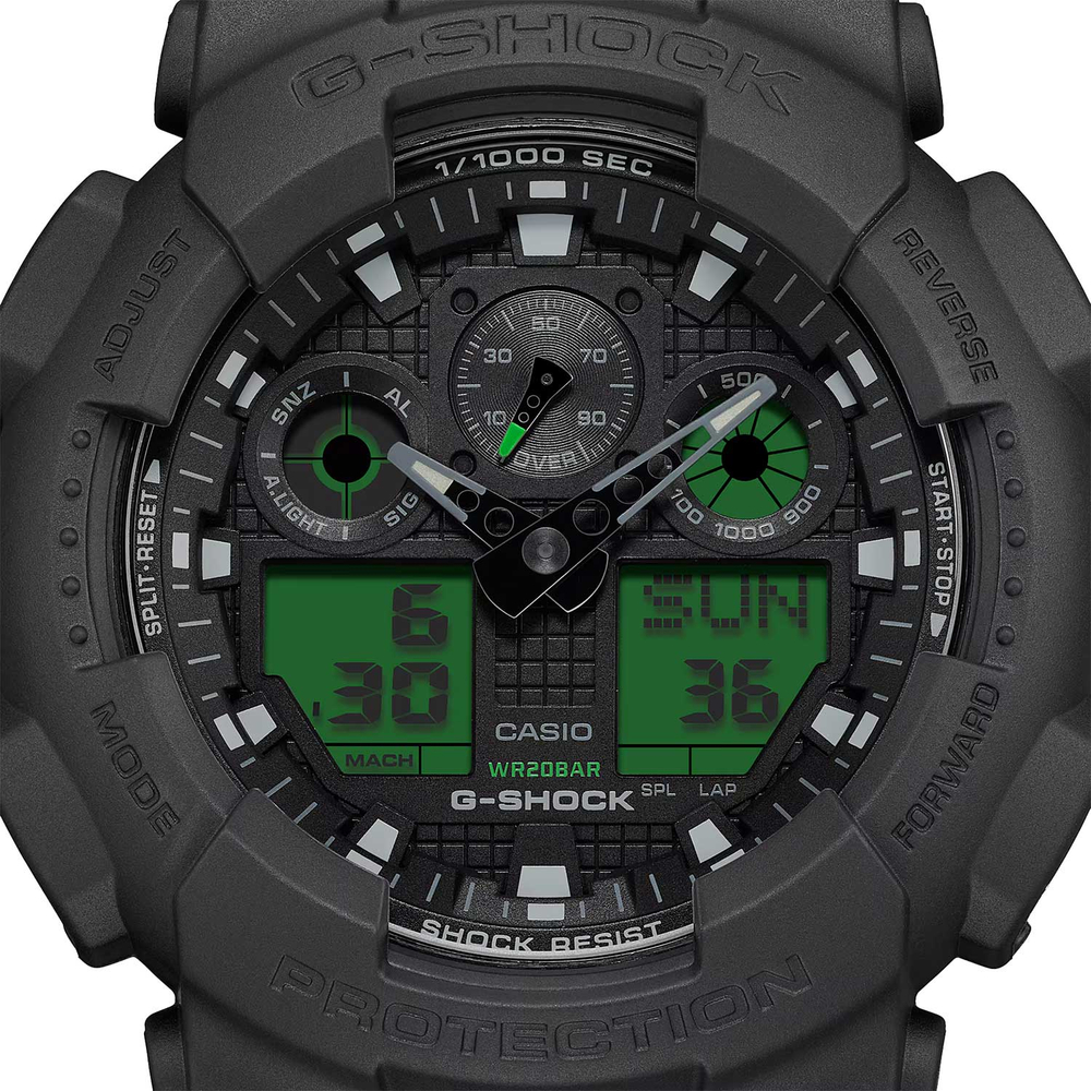 Мужские наручные часы Casio G-Shock GA-100BEG-1A