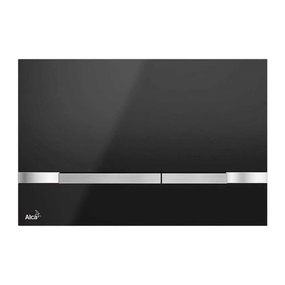STRIPE-BLACK Кнопка управления для скрытых систем инсталляции, нерж сталь-черный глянец
