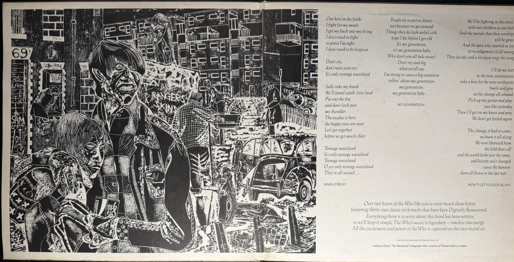 The Who ‎– Collection 2LP (Англия 1988г.)
