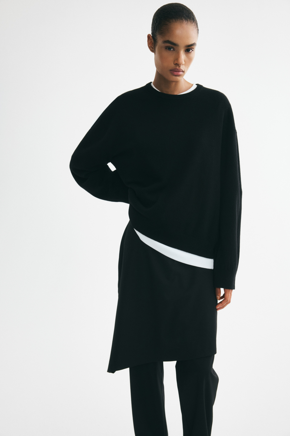 Тонкий кашемировый джемпер - H&M