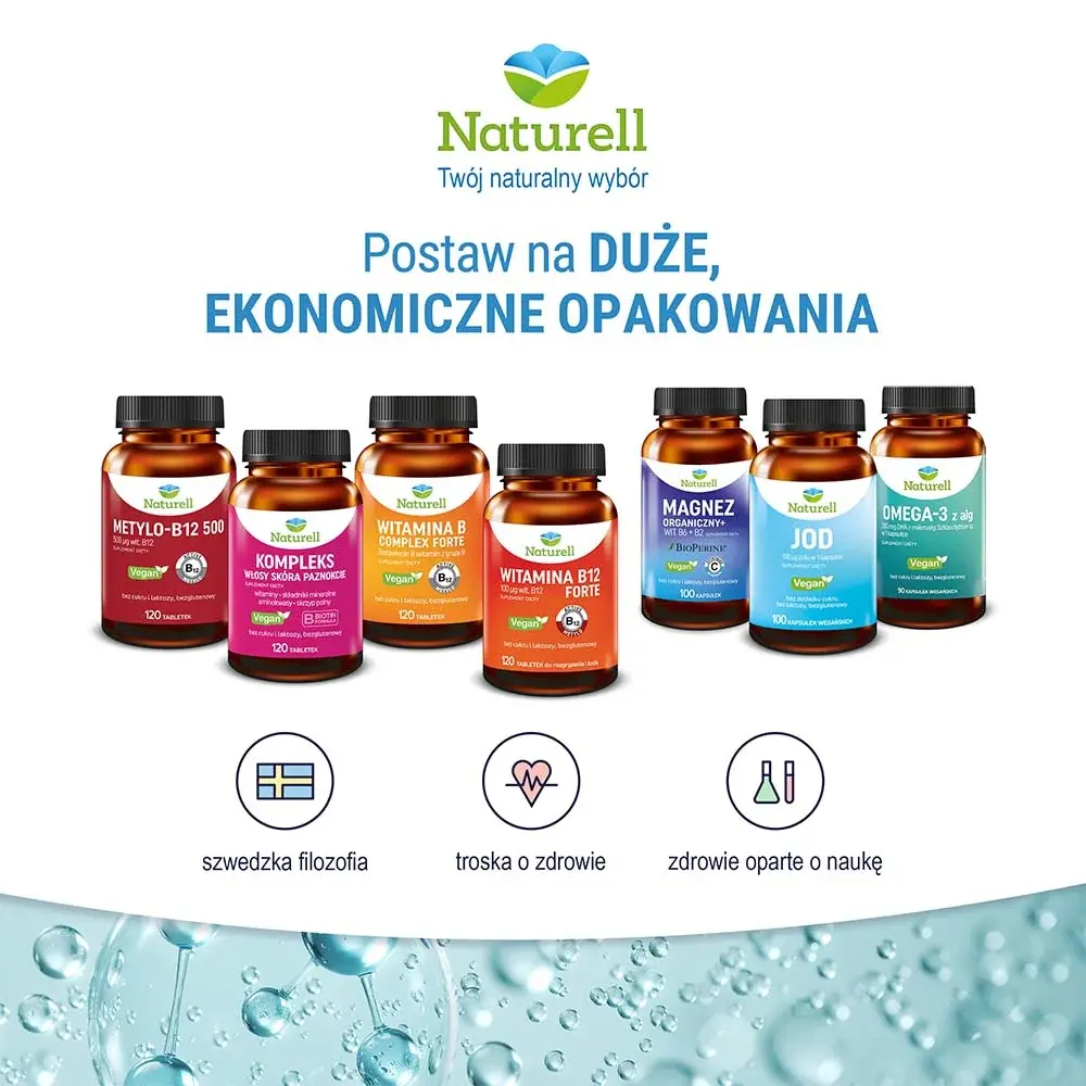 Naturell - Комплекс для ногтей и кожи волос, 120 таблеток