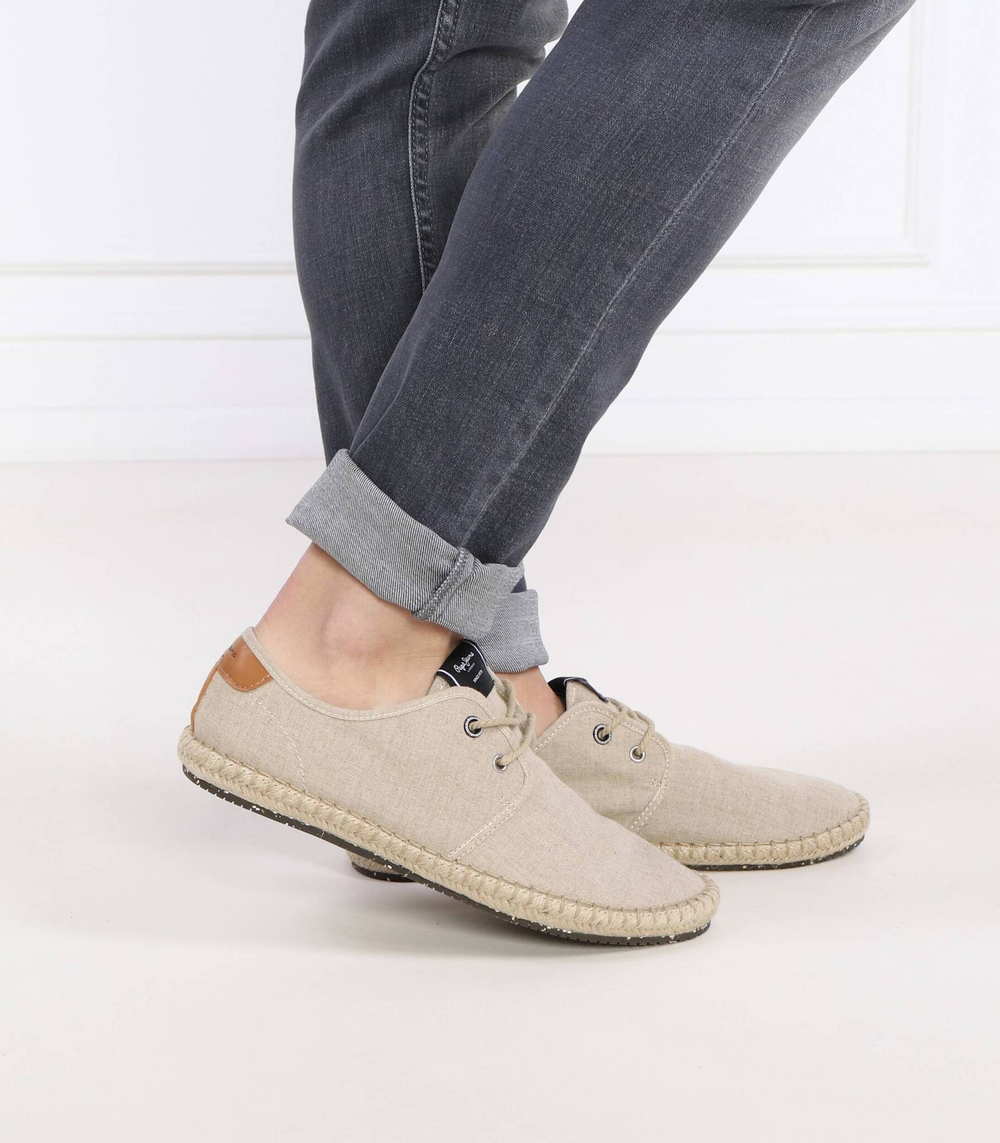 Эспадрильи TOURIST CLAIC Pepe Jeans London - бежевый(PMS10316)