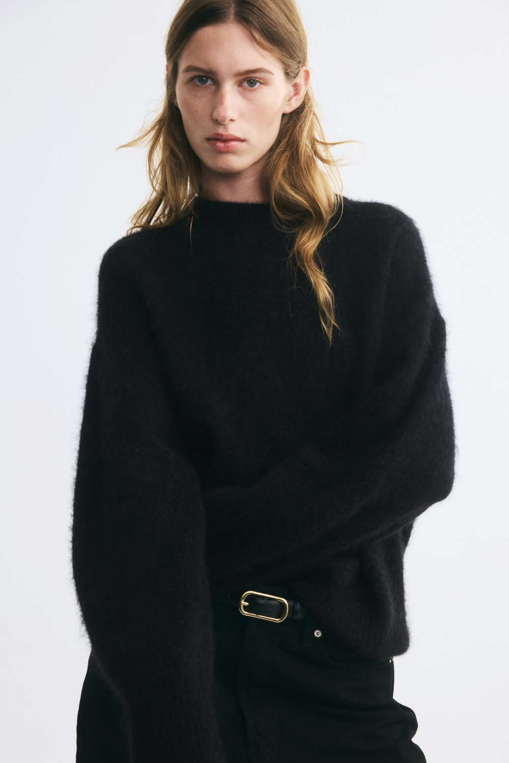 Шерстяной свитер оверсайз - H&M