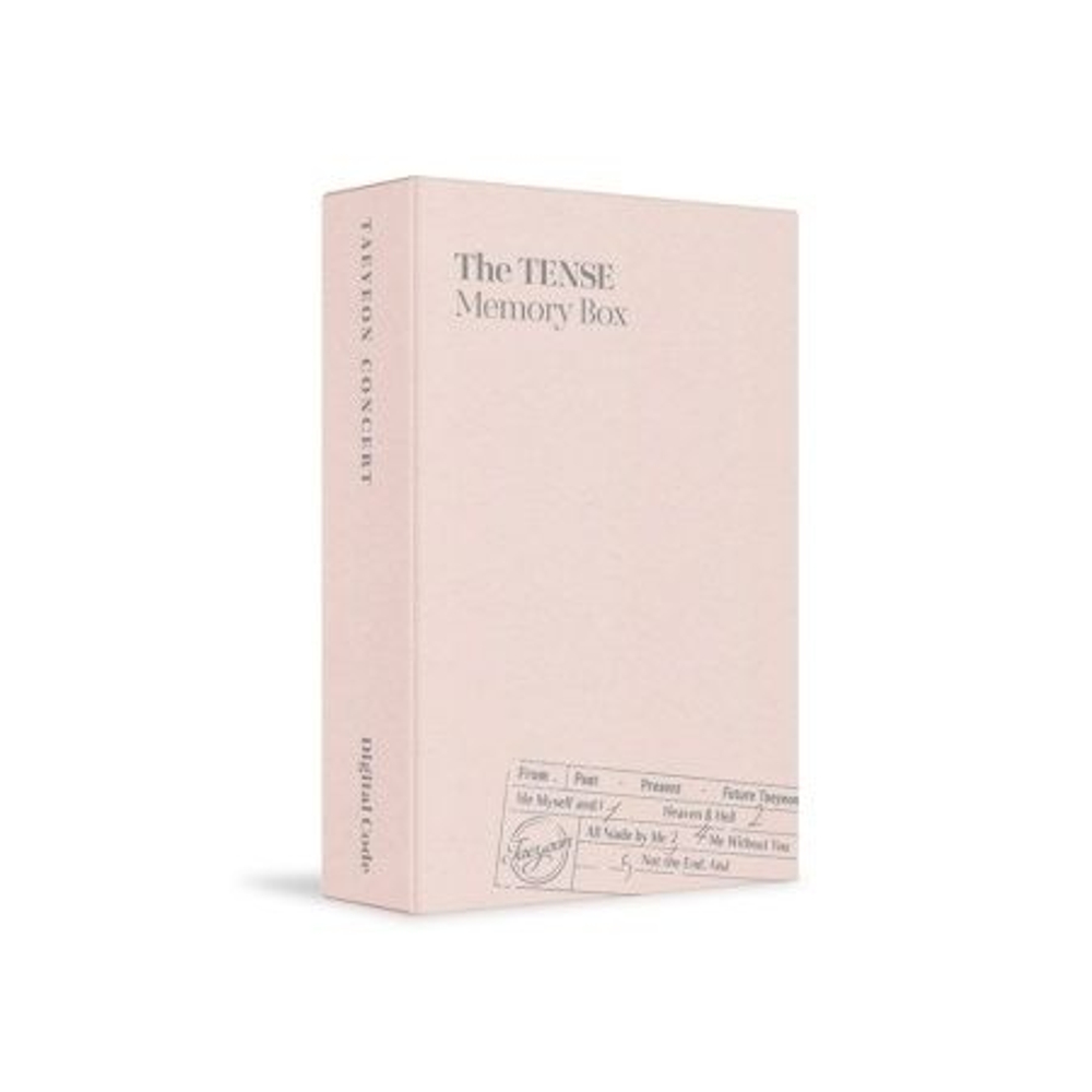 TAEYEON - THE TENSE MEMORY BOX CONCERT DIGITAL CODE Version