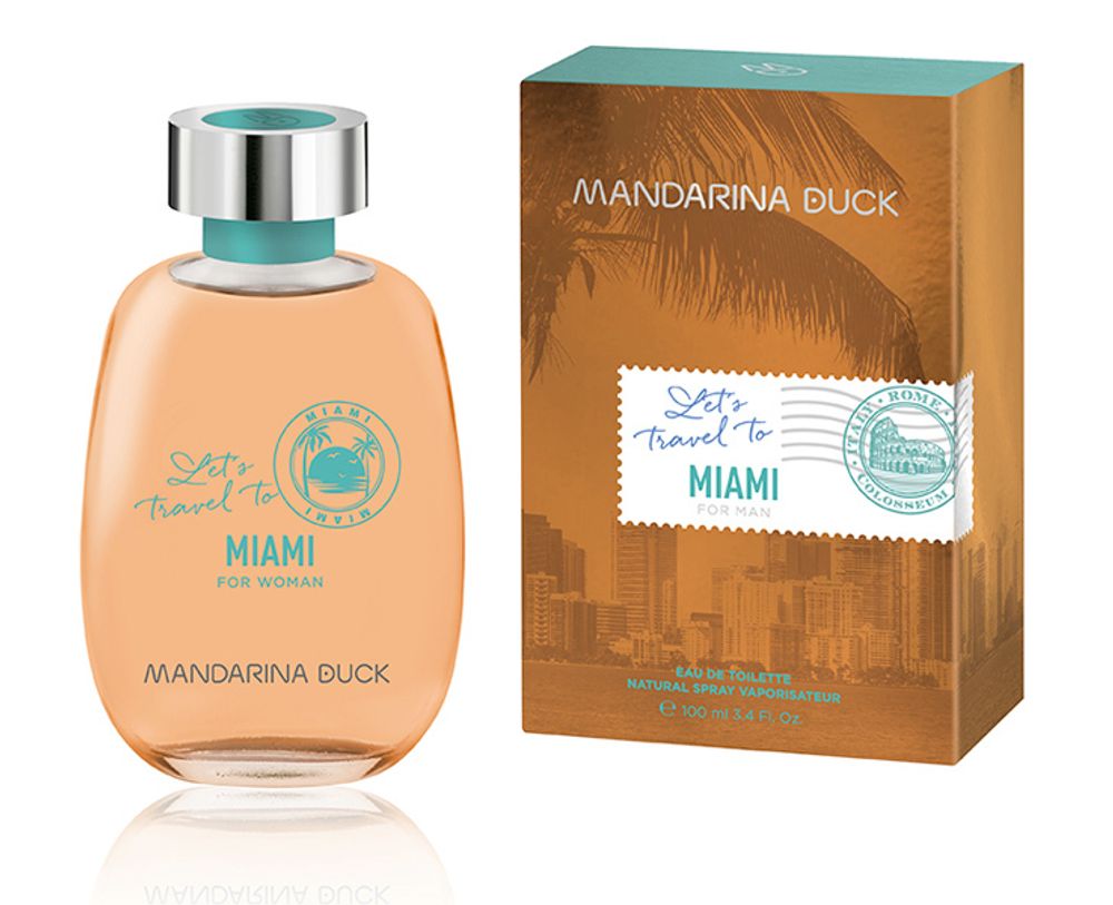 Mandarina Duck Let's Travel To Miami For Women