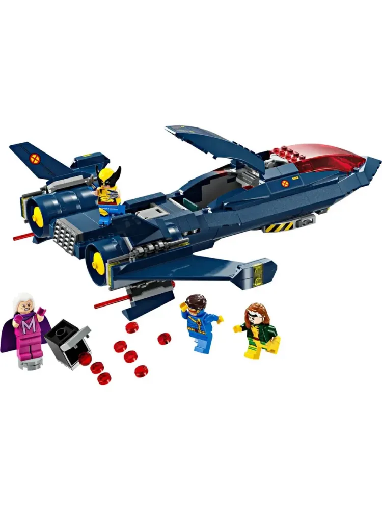Конструктор Marvel 76281 Истребитель X-Jet Люди Икс