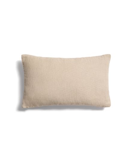Чехол для подушки Seliria из бежевого вельвета, 30 x 50 см