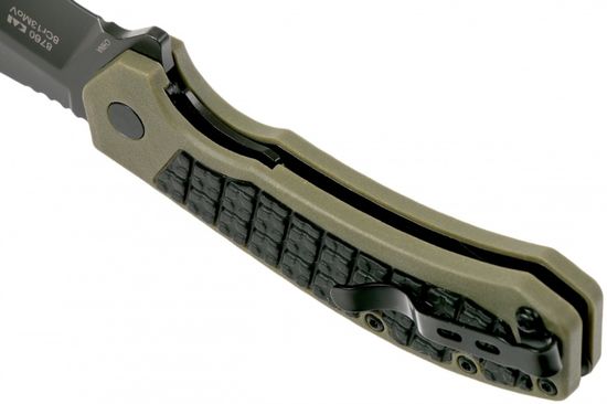 Складной нож KERSHAW Faultline 8760 c клинком из стали 8Cr13MoV, рукоять GRN