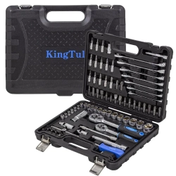 Набор инструментов 82 пр. 1/4''3/8''(6гр.)(4-22мм) KINGTUL KT-4821-5DS-м