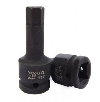 Головка-бита 6-гранная ударная 22мм 3/4" Rock FORCE RF-2649022