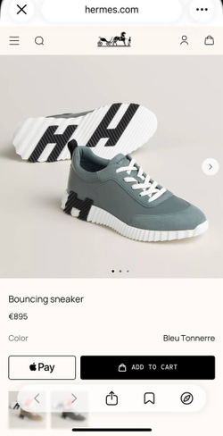 Кроссовки Hermes Bouncing