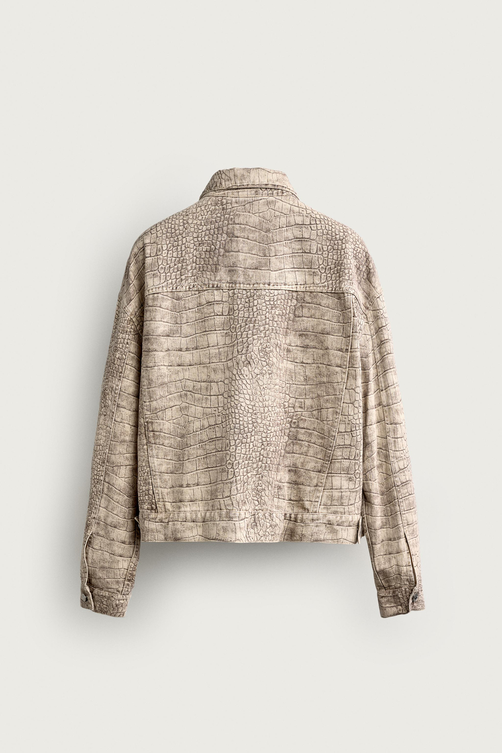 КУРТКА СВОБОДНОГО КРОЯ С ПРИНТОМ ПОД ЖИВОТНОЕ — ZARA