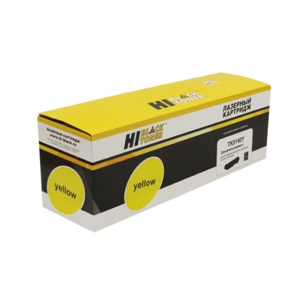 Тонер-картридж Hi-Black (HB-TK-5140Y) для Kyocera ECOSYS M6030cdn/M6530cdn, Yellow, 5K